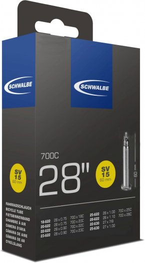 SCHWALBE [SVL15] BELSŐ [622/700C-18-28] - 60 mm