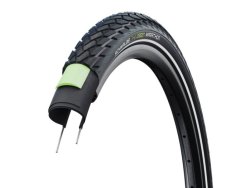 SCHWALBE MARATHON HS420 KÜLSŐ [26X1,25][FEKETE, REFLEX CSÍKKAL] - KIFUTÓ TERMÉK