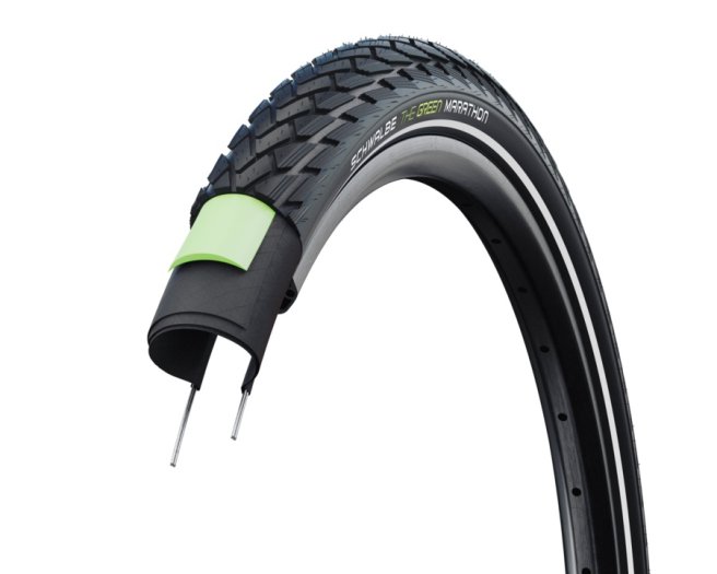 SCHWALBE MARATHON HS420 KÜLSŐ [26X2,00][FEKETE, REFLEX CSÍKKAL] - KIFUTÓ TERMÉK