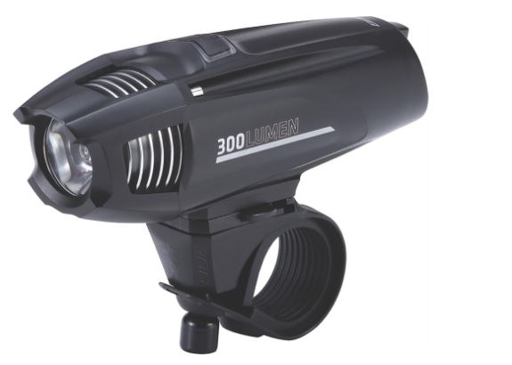 BBB STRIKE 300 ELSŐ LÁMPA [FEKETE] - USB