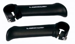 LONGUS ANATOM KORMÁNYVÉG [120 mm] [FEKETE] - KIFUTÓ TERMÉK