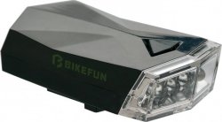 BIKEFUN SQUARE F ELSŐ LÁMPA [FEKETE]