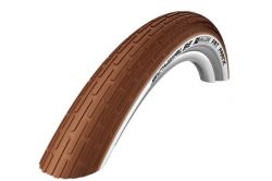 SCHWALBE FAT FRANK HS375 KÜLSŐ [50-622][BARNA,FEHÉR OLDALFALLAL + REFLEX CSÍKKAL]