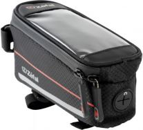 ZEFAL FELSŐCSŐRE SZERELHETŐ TÁSKA - TELEFONTARTÓS - KONZOLOS - FEKETE - M MÉRET- KIFUTÓ TERMÉK