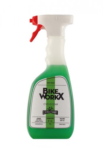 BIKEWORKX CYKLO STAR - GREENER CLEANER TISZTÍTÓSZERHAB SPRAY [500 ml]