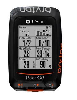 BRYTON RIDER 330T GPS COMPUTER SZETT [+HRM+CAD]