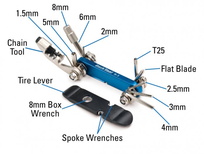 PARKTOOL MULTISZERSZÁM [IB-3]