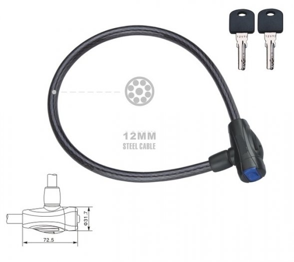 VELOTECH SODRONY LAKAT [12 X 650 mm][FÜSTSZÍNŰ]