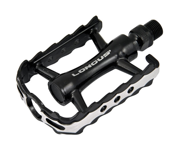 LONGUS PEDÁL MTB HQ ALU [FEKETE]