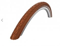 SCHWALBE ROAD CRUISER HS484 KÜLSŐ [26X1,75][BARNA,REFLEX CSÍKKAL]