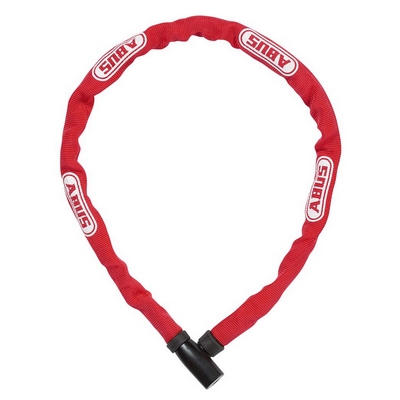 ABUS STEEL-O-CHAIN [4804K/75] KULCSOS LÁNCOS LAKAT [4 mm x 75 cm] [PIROS]