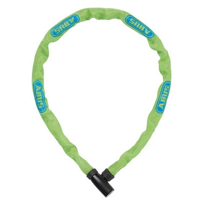 ABUS STEEL-O-CHAIN [4804K/75] KULCSOS LÁNCOS LAKAT [4 mm x 75 cm] [LIME]