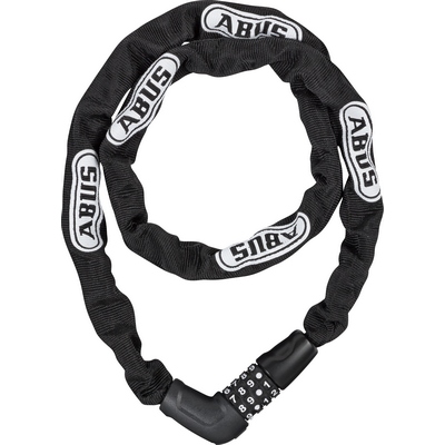 ABUS LÁNCOS LAKAT - STEEL-O-CHAIN [5805C/110] - SZÁMZÁRRAL - FEKETE