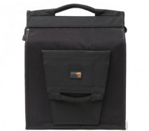 NEW LOOXS KERÉKPÁROS TÁSKA DAILY SHOPPER BASIC [FEKETE] [24 liter] [2 x 35 x 40 x 16cm]