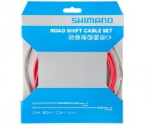 SHIMANO VÁLTÓBOWDEN SZETT OPTISLICK BEVONATÚ - ORSZÁGÚTI [PIROS]