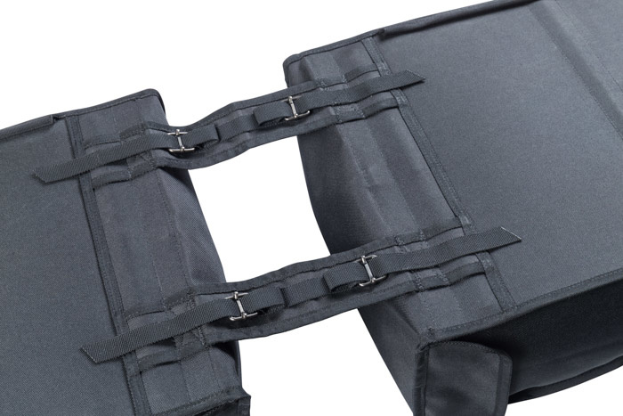 BASIL MARA XXL DOUBLE DUPLA TÁSKA [36 cm x 16 cm x 45 cm] [FEKETE]