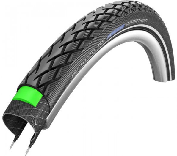 SCHWALBE MARATHON HS420 KÜLSŐ [23-622] [FEKETE, REFLEX CSÍKKAL]