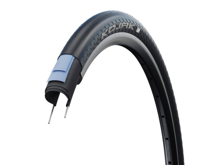 SCHWALBE KOJAK HS385 KÜLSŐ [27,5X1,35] [FEKETE]