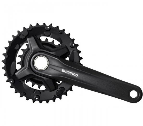 SHIMANO [FC-MT210-B2] BOOST 2X9 SEB. INTEGRÁLT TENGELYES MTB HAJTÓMŰ [36-22 /170] [FEKETE]