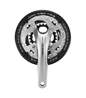 SHIMANO [FC-T4060] 3X9 SEB. ALIVIO INTEGRÁLT TENGELYES MTB/TREKKING HAJTÓMŰ [44-32-22/170] [EZÜST]