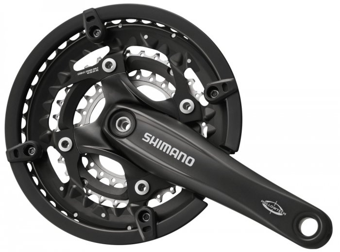 SHIMANO [FC-T521] 3X10 SEB. MTB/TREKKING HAJTÓMŰ OCTALINK [44-32-24/170] [EZÜST]
