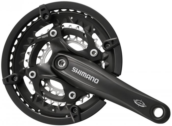 SHIMANO [FC-T521] 3X10 SEB. MTB/TREKKING HAJTÓMŰ OCTALINK [44-32-24/175] [EZÜST]