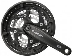 SHIMANO [FC-T521] 3X10 SEB. MTB/TREKKING HAJTÓMŰ OCTALINK [48-36-26/175] [FEKETE]
