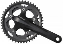 SHIMANO [FC-CX50] 2X10 SEB. INTEGRÁLT TENGELYES CYCLO-CROSS HAJTÓMŰ [46-36/170] [FEKETE]