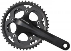 SHIMANO [FC-CX50] 2X10 SEB. INTEGRÁLT TENGELYES CYCLO-CROSS HAJTÓMŰ [46-36/175] [FEKETE]