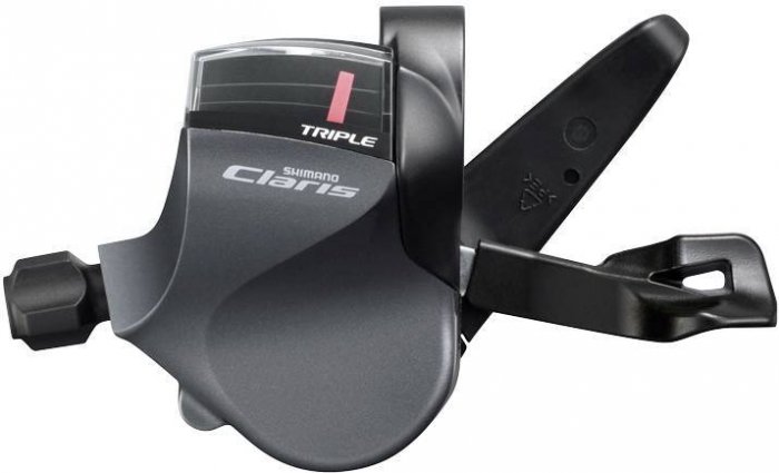 SHIMANO SL-R2030L CLARIS 3 SEB. BAL ORSZÁGÚTI VÁLTÓKAR EGYENES KORMÁNYHOZ