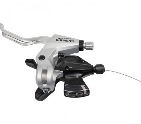 SHIMANO ST-M310L FÉKVÁLTÓKAR BAL 3 SEB. - EZÜST