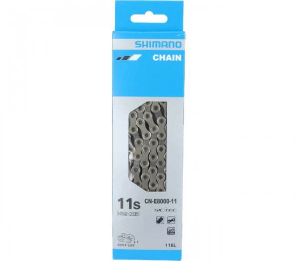 SHIMANO [CN-E8000] HG-X11 - SHIMANO STEPS - E-BIKE [11s] LÁNC - QUICK-LINK PATENTSZEMMEL [116 szemes]