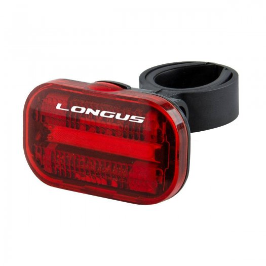 LONGUS COB HÁTSÓ LÁMPA [20 lumen - 2 funkció] [FEKETE]