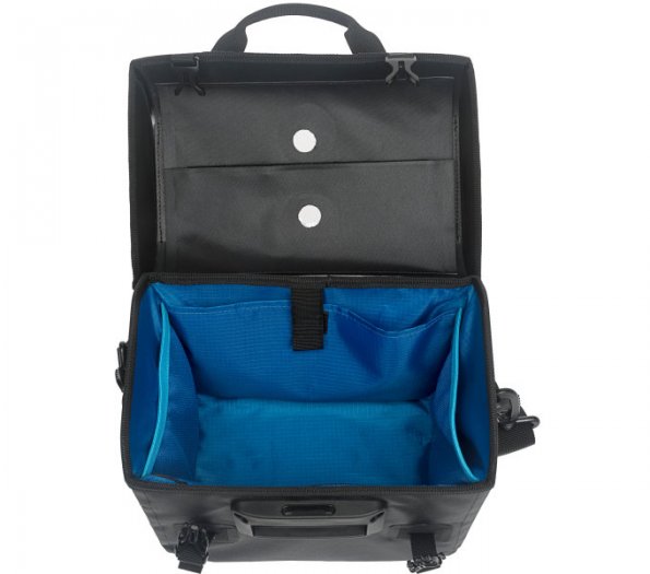 NEW LOOXS KORMÁNYTÁSKA HANDLEBAR BAG VARO [FEKETE] [9,5 liter] [27 x 22 x 19 cm]