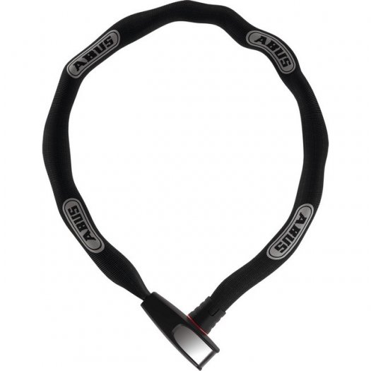 ABUS LÁNCOS LAKAT [8807K/110] STEEL-O-CHAIN, FEKETE