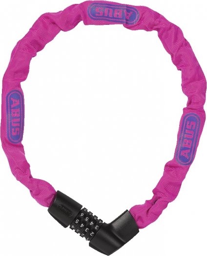 ABUS TRESOR 1385 [1385/75] LÁNCOS LAKAT [NEON PINK]
