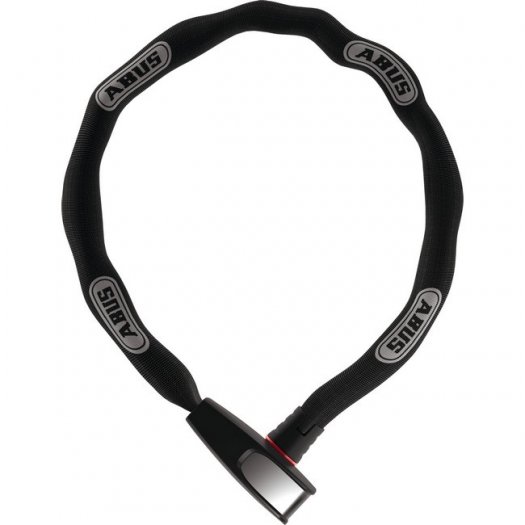 ABUS CATENA [6806K/110] KULCSOS LÁNCOS LAKAT [6 mm x 110 cm] [FEKETE]