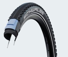 SCHWALBE HURRICANE HS499 KÜLSŐ [42-622] [FEKETE, REFLEX CSÍKKAL]