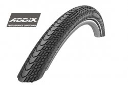 SCHWALBE MARATHON ALMOTION HS603 KÜLSŐ [27,5x2,15] [FEKETE, REFLEX CSÍKKAL]