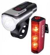 SIGMA AURA SZETT (AURA [80 lumen] ELSŐ LÁMPA [USB] + BLAZE HÁTSÓ LÁMPA [USB])