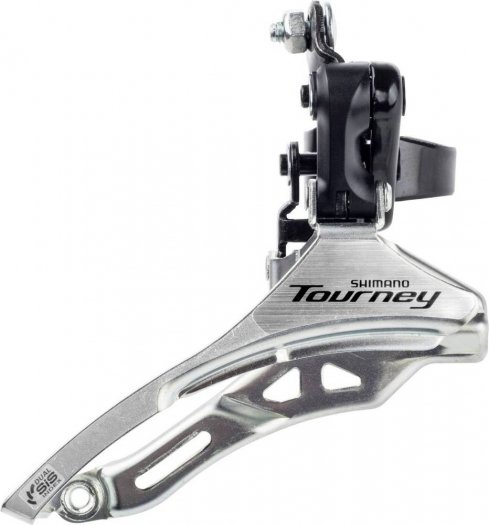 SHIMANO TOURNEY - FD-TY300 FELSŐ BILINCSES, 3X6/7, MTB ELSŐ VÁLTÓ 42T/31,8/AH