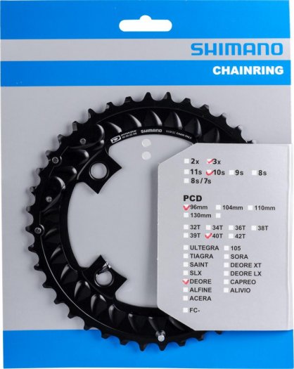 SHIMANO DEORE [FC-M6000] LÁNCTÁNYÉR [40T]