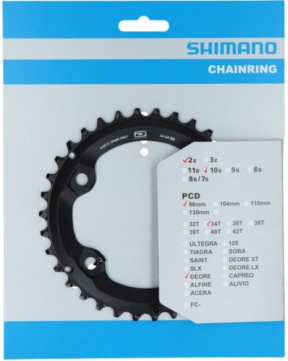 SHIMANO DEORE [FC-M6000] LÁNCTÁNYÉR [34T]