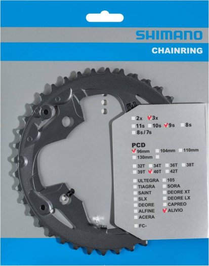 SHIMANO ALIVIO LÁNCTÁNYÉR [40T]