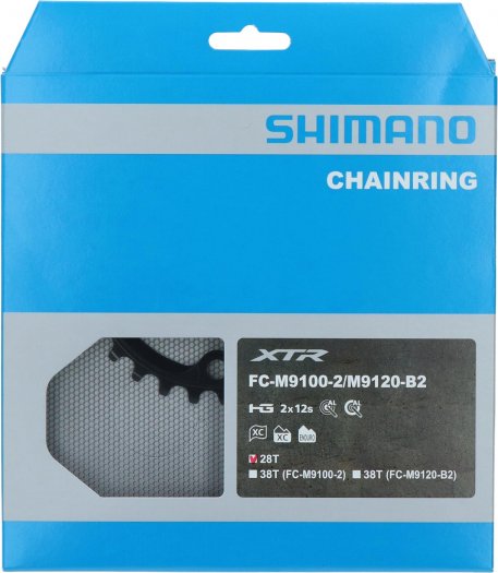 SHIMANO XTR [FC-M9100-2] LÁNCTÁNYÉR][28T]