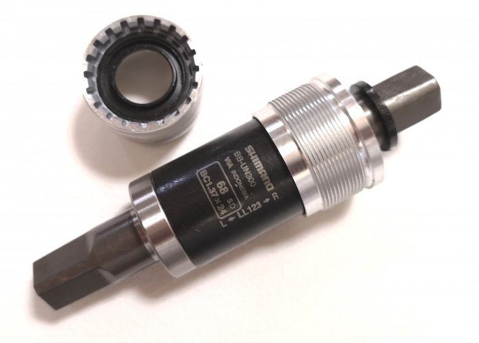 Shimano Tourney BB-UN300 BSA středové složení, 73 x 122.5 mm, čtyřhran