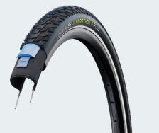 SCHWALBE MARATHON E-PLUS HS498 KÜLSŐ [37-622] [FEKETE, REFLEX CSÍKKAL]