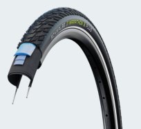 SCHWALBE MARATHON E-PLUS HS498 KÜLSŐ [40-622] [FEKETE, REFLEX CSÍKKAL]