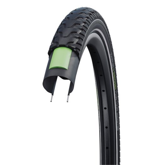 SCHWALBE ENERGIZER PLUS TOUR HS485 KÜLSŐ [47-622] [FEKETE, REFLEX CSÍKKAL] - KIFUTÓ TERMÉK