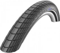 SCHWALBE BIG APPLE HS430 KÜLSŐ [26x2,15] [FEKETE, REFLEX CSÍKKAL]